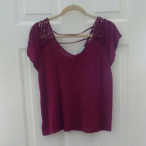 Maroon Maurice's Shirt